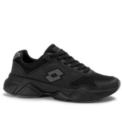 Buty męskie sportowe Lotto OREDA. Czarne buty sportowe na co dzień męskie Lotto, z dresówki, bez zapięcia, trekkingowe. Za 149.00 zł.