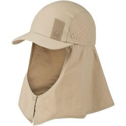 Czapka z daszkiem Buff Sahara Birch Grey S/M. Szare czapki męskie Buff, bez wzorów, sportowe. Za 206.99 zł.
