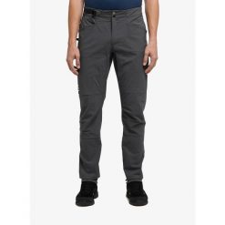 Spodnie wspinaczkowe męskie Haglofs ROC Spitz Pant. Szare spodnie materiałowe męskie Haglöfs, bez wzorów, sportowe. Za 579.99 zł.