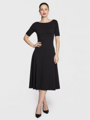 Lauren Ralph Lauren Sukienka codzienna 250863913 Czarny Regular Fit. Czarne sukienki damskie Lauren Ralph Lauren, na co dzień, s, bez wzorów, z bawełny, bez kołnierzyka, bez ramiączek, proste. Za 449.99 zł.