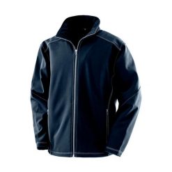 Męska Kurtka Soft Shell Z Potrójnymi Szwami. Niebieskie kurtki męskie RESULT, l, bez wzorów, z elastanu, bez kaptura. Za 160.99 zł.