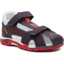 Sandały LASOCKI KIDS CI12-2986-03. Niebieskie sandały chłopięce Lasocki Kids, z nubiku, bez zapięcia. Za 99.99 zł.