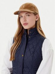 Polo Ralph Lauren Czapka z daszkiem 211A90413003 Brązowy. Brązowe czapki z daszkiem damskie Polo Ralph Lauren, bez wzorów, z bawełny. Za 339.99 zł.