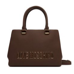 Torebka LOVE MOSCHINO. Brązowe torebki klasyczne damskie Love Moschino, bez wzorów, bez dodatków. Za 659.99 zł.