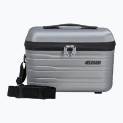 Kuferek podróżny American Tourister Beauty Case. Szare walizki AMERICAN TOURISTER, bez wzorów. Za 199.99 zł.