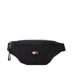 Saszetka nerka Tommy Jeans. Czarne saszetki męskie Tommy Jeans, z jeansu. Za 209.99 zł.