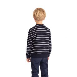 Koszulka chłopięca 2058 z długim rękawem granatowa 11/12. Niebieskie koszulki męskie z długim rękawem Trespass, z jersey. Za 209.99 zł.
