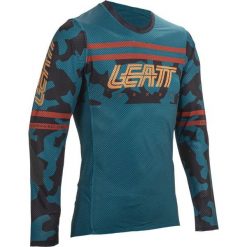 Koszulka rowerowa LEATT Jersey MTB Gravity 4.0. Niebieskie t-shirty sportowe męskie LEATT, m, z jersey, bez ramiączek, rowerowe. W wyprzedaży za 314.10 zł.