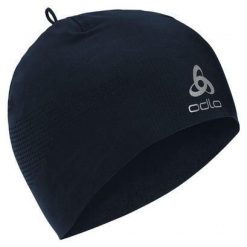 Czapka do biegania techniczna Odlo Move Light Hat. Niebieskie czapki męskie Odlo, na zimę, bez wzorów, z dzianiny. Za 153.83 zł.