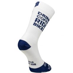 Skarpetki Sporcks Drink Coffee. Niebieskie skarpetki męskie SPORCKS, bez wzorów, z nylonu. Za 153.50 zł.
