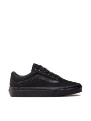 Vans Tenisówki Old Skool VN000D3HBKA Czarny. Czarne trampki i tenisówki damskie Vans, bez wzorów, z materiału. Za 209.99 zł.