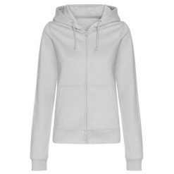 Damska Bluza Z Kapturem College Z Pełnym Zamkiem Błyskawicznym. Szare bluzy z kapturem damskie AWDIS, xs. Za 164.99 zł.