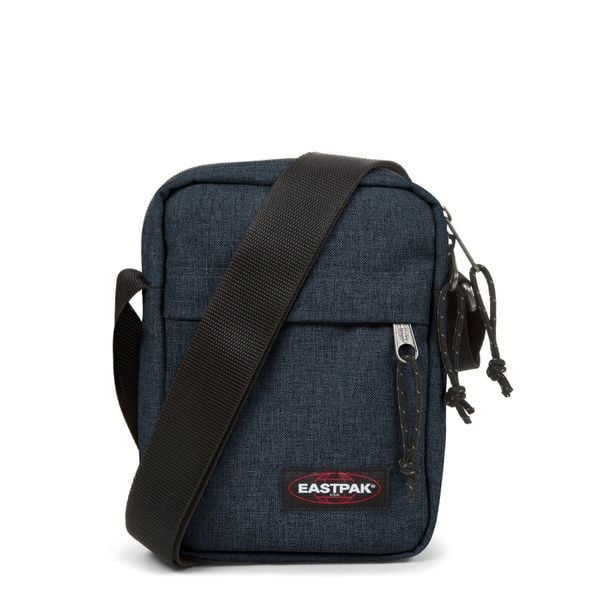 Torba na ramię Eastpak The One. Niebieskie torby męskie na ramię Eastpak, bez wzorów, z jeansu, na ramię. Za 109.99 zł.