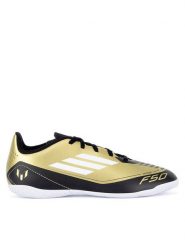 Adidas Sneakersy F50 CLUB IN J MESSI IG9326 Złoty. Żółte buty sportowe chłopięce Adidas, bez wzorów, z syntetyku, bez zapięcia. Za 199.99 zł.