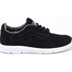 Vans - Buty Iso 1.5. Czarne buty sportowe na co dzień damskie Vans, bez wzorów, z materiału. W wyprzedaży za 199.90 zł.