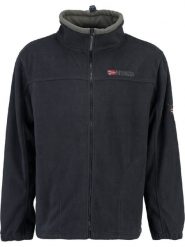Geographical Norway Kurtka polarowa "Tamazonie" w kolorze granatowym rozmiar: S. Niebieskie kurtki męskie Geographical Norway, s, bez wzorów, z polaru, bez kaptura. Za 65.85 zł.