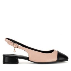 Baleriny Lasocki. Brązowe baleriny damskie Lasocki, bez wzorów, bez obcasa. Za 169.99 zł.