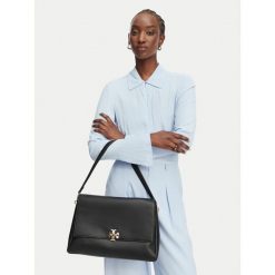 Torebka Tory Burch. Czarne torebki klasyczne damskie Tory Burch, bez wzorów, bez dodatków. Za 3,029.00 zł.