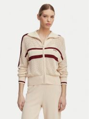 Guess Bluza V6GR08 Z0729 Beżowy Regular Fit. Brązowe bluzy bez kaptura damskie Guess, m, z syntetyku. Za 381.99 zł.