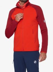 Bluza bez kaptura Mammut Aconcagua ML Jacket. Czerwone bluzy z kapturem męskie Mammut, m, z materiału. Za 890.99 zł.