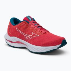 Buty do biegania damskie Mizuno Wave Inspire 19. Białe obuwie do biegania damskie Mizuno, mizuno wave. Za 469.99 zł.