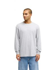 Koszulka dla Mężczyzn SALT WATER Szary. Szare koszulki męskie z długim rękawem Quiksilver, m, z bawełny. Za 149.99 zł.