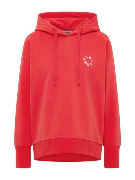 ELBSAND Bluza "Leah" w kolorze czerwonym rozmiar: S. Czerwone bluzy z kapturem damskie ELBSAND, s. Za 154.95 zł.