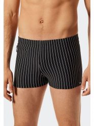 Schiesser Kąpielówki w kolorze czarnym rozmiar: XL. Czarne kąpielówki męskie Schiesser, xl, bez wzorów, z materiału. Za 95.92 zł.