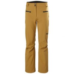 Spodnie narciarskie dla kobiet Helly Hansen Bellissimo 2. Brązowe spodnie dresowe damskie Helly Hansen, bez wzorów, sportowe. Za 763.05 zł.