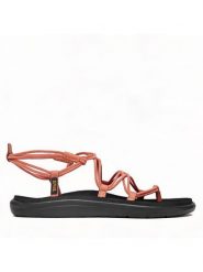 Teva Sandały Voya Infinity 1019622 Pomarańczowy. Brązowe sandały damskie Teva, bez wzorów, ze skóry, bez obcasa, na płaskiej podeszwie. Za 239.99 zł.