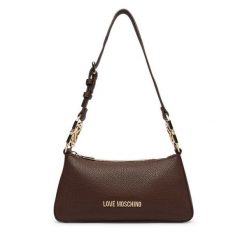 Torebka LOVE MOSCHINO. Brązowe torebki klasyczne damskie Love Moschino, bez wzorów, bez dodatków. Za 859.99 zł.