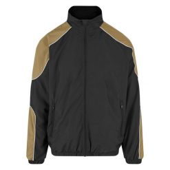 Kurtka z dresu Urban Classics Piped Track. Czarne kurtki męskie Urban Classics, m, bez wzorów, z dresówki, bez kaptura. Za 275.00 zł.
