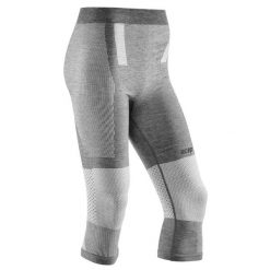 Zimowe legginsy sportowe 3/4 nogawki CEP męskie. Szare bielizna termoaktywna męska CEP, m, bez wzorów, z materiału. Za 299.00 zł.
