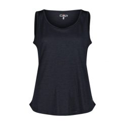 Damski tank top CMP. Szare topy sportowe damskie CMP, na lato, l, bez wzorów, z materiału, bez ramiączek. Za 122.00 zł.