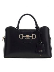 Guess Torebka w kolorze czarnym - 32 x 21 x 11 cm rozmiar: onesize. Czarne torebki klasyczne damskie Guess, z aplikacjami, z materiału, bez dodatków. Za 472.06 zł.