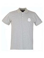 Peak Mountain Koszulka polo w kolorze szarym rozmiar: XL. Szare koszulki polo męskie Peak Mountain, xl, bez wzorów, z bawełny, bez ramiączek. Za 83.03 zł.