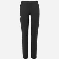 Spodnie trekkingowe damskie Millet Ubic Stretch Pant W regular fit. Czarne spodnie dresowe damskie Millet, na lato, bez wzorów. W wyprzedaży za 404.50 zł.