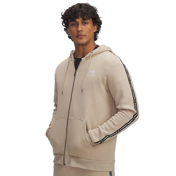 Bluza z kapturem Under Armour Icon. Białe bluzy sportowe męskie Under Armour, m, z bawełny. Za 353.30 zł.