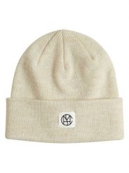 MOSS COPENHAGEN Czapka beanie "Mojo" w kolorze kremowym rozmiar: onesize. Białe czapki zimowe damskie MOSS COPENHAGEN, z materiału. Za 85.95 zł.