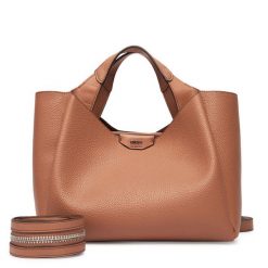 Torebka DKNY. Brązowe torebki klasyczne damskie DKNY, bez wzorów, bez dodatków. Za 659.99 zł.