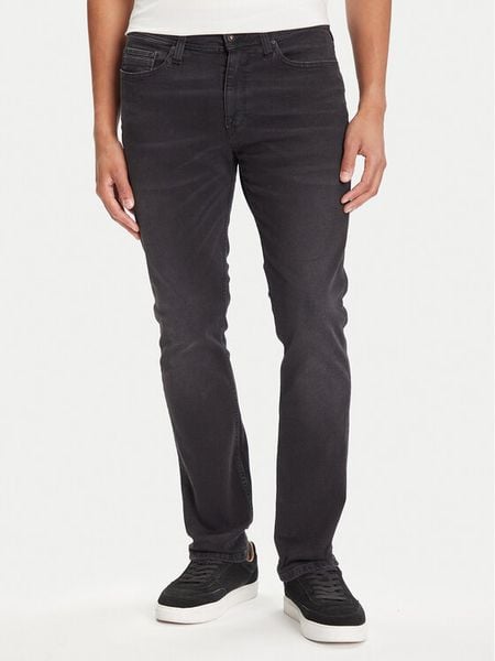 Mustang Jeansy Vegas 1016794 Czarny Slim Fit. Czarne jeansy męskie Mustang. Za 249.99 zł.