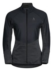 Odlo Kurtka hybrydowa "Zeroweight Warm" w kolorze czarnym do biegania rozmiar: XS. Czarne kurtki do biegania damskie Odlo, xs, bez wzorów, ze skóry, bez kaptura. Za 175.67 zł.