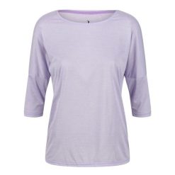 T-shirt Damski Rękaw 3/4 Pulser II. Czerwone t-shirty damskie Regatta, s, bez wzorów, bez kołnierzyka. Za 36.99 zł.