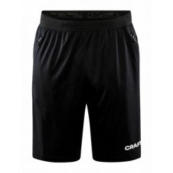 Szorty Craft evolve arbitre. Czarne szorty męskie Craft, bez wzorów, z jersey, sportowe. Za 248.00 zł.