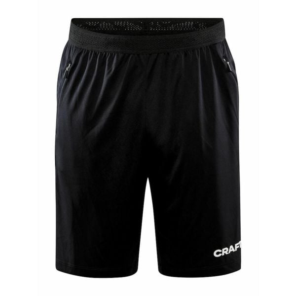 Szorty Craft evolve arbitre. Czarne szorty męskie Craft, bez wzorów, z jersey, sportowe. Za 248.00 zł.