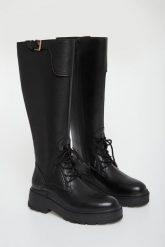 Kozaki skórzane LIU JO. Kozaki damskie Liu Jo, bez obcasa. Za 959.00 zł.