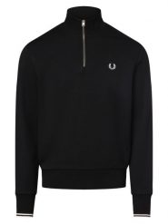 Fred Perry bluza nierozpinana Mężczyźni Bawełna czarny, M. Czarne bluzy bez kaptura męskie Fred Perry, m, z bawełny. Za 649.95 zł.