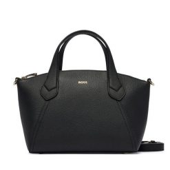 Torebka BOSS. Czarne torebki klasyczne damskie Boss, bez wzorów, bez dodatków. Za 1,249.00 zł.