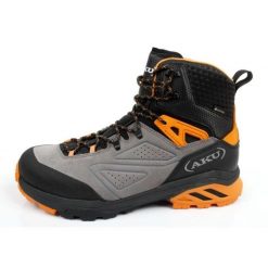 Buty Aku Reactive Gtx 668108 szare. Szare buty trekkingowe męskie z gore-texu, bez zapięcia, wspinaczkowe, gore-tex. Za 814.85 zł.