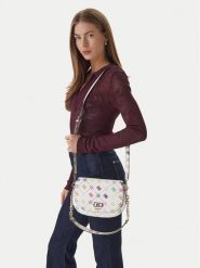 Guess Torebka HWGM99 28200 Biały. Białe torebki klasyczne damskie Guess, z aplikacjami, ze skóry, bez dodatków. Za 659.99 zł.